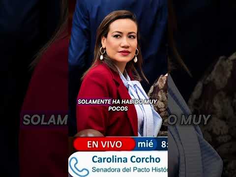 CAROLINA CORCHO SOBRE EL TRASLADO DEL CONGRESO!🥹🫶🏻 #colombia #noticias #gustavopetro #carolinacorcho