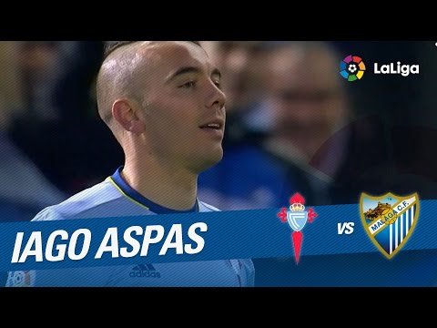 Golazo de Iago Aspas (1-0) Celta de Vigo vs Málaga CF