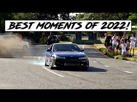 Best Moments of 2022! | Modified Cars Leaving Car Meets!