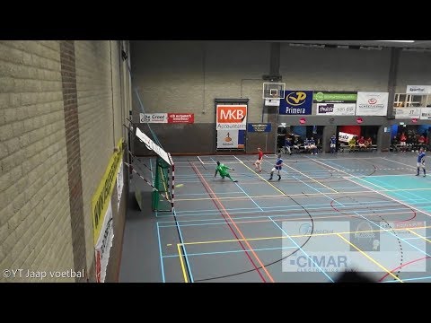 2e Kruisfinale VV Renswoude - de Merino's Jan Rebergen Zaalvoetbaltoernooi 2018