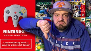 It's Official: Nintendo Is Treating N64 Switch Online Like A JOKE!