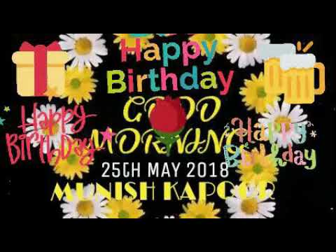 MUNISH KAPOOR SHOW A HAPPY BIRTHDAY Part 60