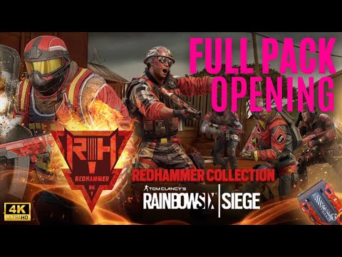 Rainbow Six Siege // Redhammer Collection Pack Opening [4K]