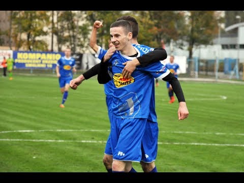 Jeziorak Iława - Czarni Rudzienice, gol na 1:0 - Radosław Galas