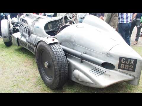 Rolls Royce Meteor V12 27 litre engine in a Bentley race chassis