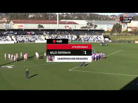 NAB LEAGUE 2019: 1ST QUALIFYING FINAL - Eastern Ranges vs Sandringham Dragons (Full Game)
