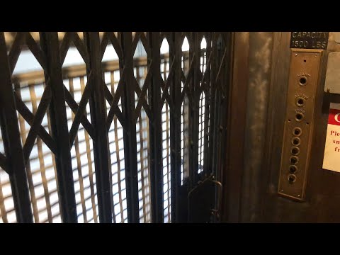 Vintage Otis Traction Elevator @ Manz Building - Chicago, IL.