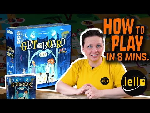 Get on Board : Paris & Roma - How to Play