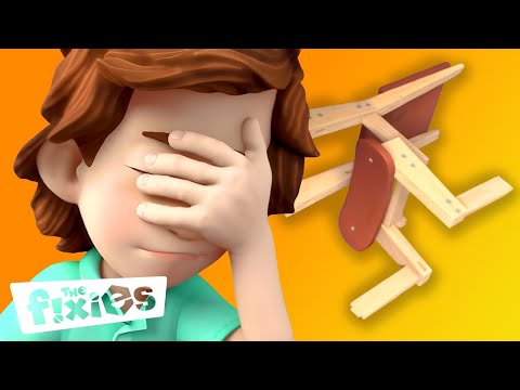 Chair Building FAIL! | The Fixies | All Season 2 | Cartoon for kids - Kingdom Kids Zone, Little Learners - The Fixies