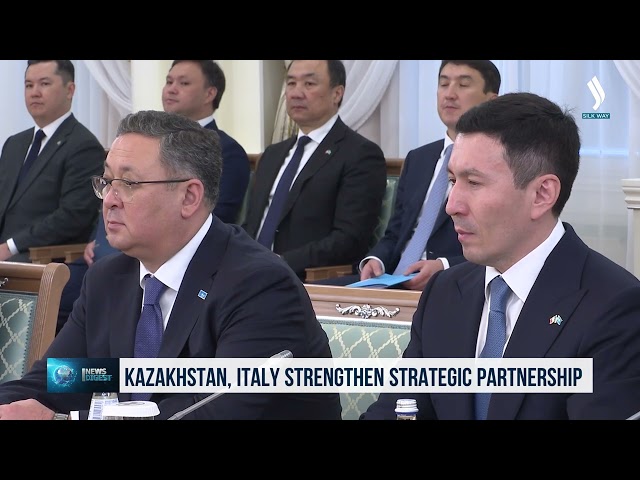Kazakhstan, Italy strengthen strategic partnership