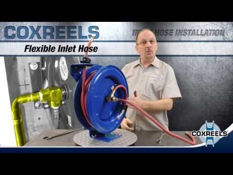 How to install inlet hose on a reel - COXREELS