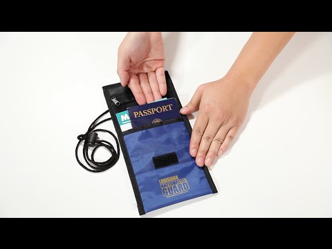 MARCO Exclusive Dual Window Neck Wallet - Clearance