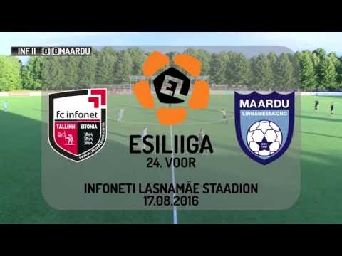 24. voor: Tallinna FC Infonet II - Maardu Linnameeskond 1:5 (1:2)