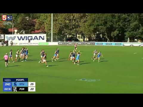 Rd 3 Hostplus SANFL Snapshot - Port's Jackson Mead with a perfect stoppage goal