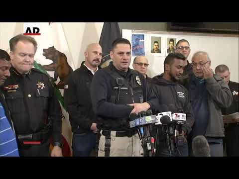 A suspected drunk driver accused of fatally shooting the California police officer who pulled him over was captured Friday as he tried to flee back to Mexico, where he lived before illegally crossing into the U.S., authorities said. (Dec. 28)