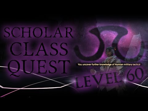 FFXIV - Scholar level 60 class quest