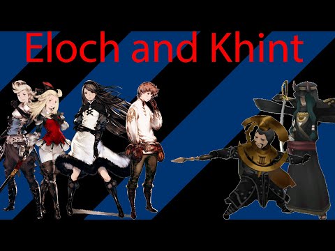 Battle vs. Eloch and Khint | Time Mage and Spell Fencer | Bravely Default (3DS)