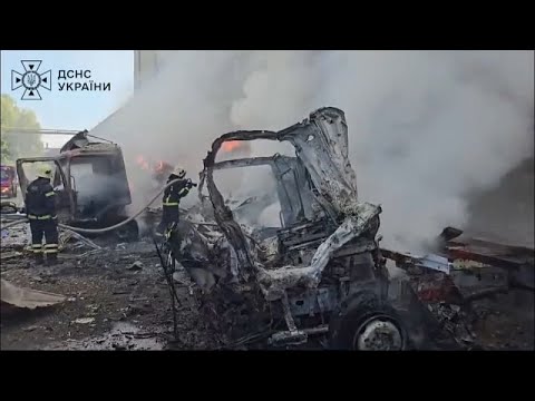 Video Thumbnail: Acht Monate altes Baby schwer verletzt nach russischem Luftangriff auf Charkiw