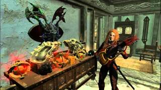 Skyrim- Поместье Озерное.Премьера сольного концерта Шайлы.