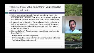 Introduction to Valuation class (Short)