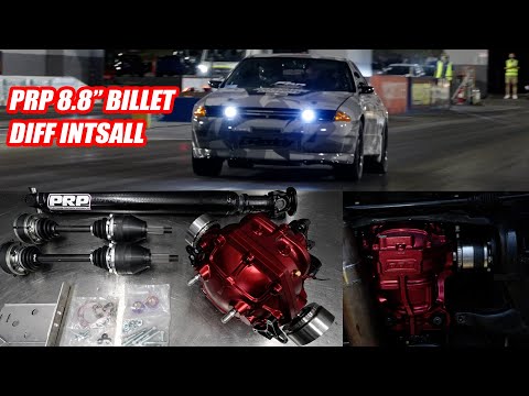 R32 GT-R PRP BIllet 8.8" Differential Install and a Little More Power! Motive Garage