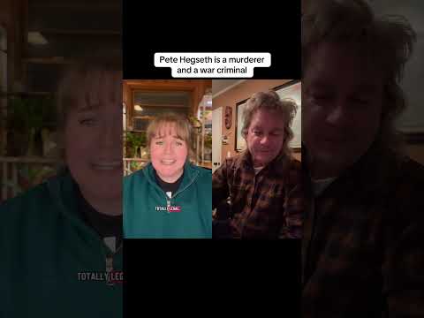 Pete Hegseth is a murderer and a war criminal #duet #warcrimes #navyseals #murder #petehegseth #maga