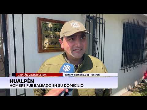 Hualpén: hombre queda en riesgo vital tras recibir cuatro disparos al interior de departamento
