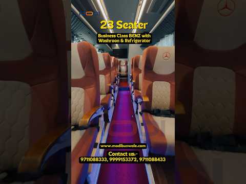 20/23 business class benz with washroom with refrigerator, s...