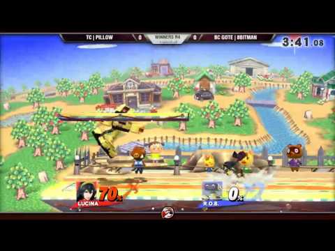 VS Weekly 5/19/16 - Winners R4 - Pillow (Lucina/ZSS) vs. 8Bitman (ROB) - Smash 4