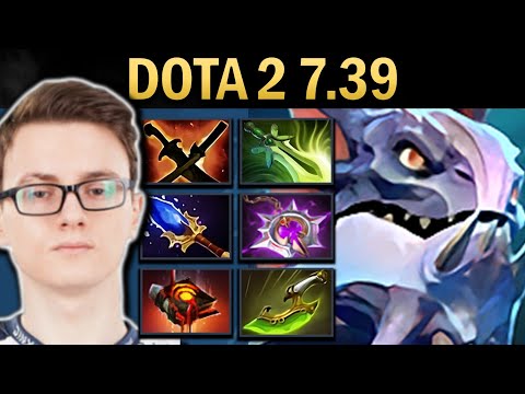 Slardar Gameplay Miracle with Butterfly and Nullifier - Dota 2 7.39