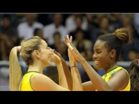 LEGENDARY MIDDLE BLOCKERS OF BRAZIL!! ("MUST WATCH!!)") THAISA DAHER AND FABIANA CLAUDINO HIGHLIGHT!