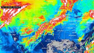 Central US 24 Hour Weather | October 13, 2025