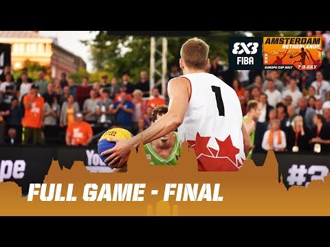 Latvia vs. Slovenia - Final - Full Game - FIBA 3x3 Europe Cup 2017 | 3x3 Basketball