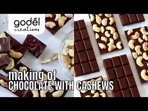Making of Chocolate with Cashews by Godel Creations