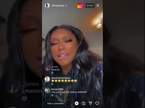 Chryseis From Gassed Up Lighties Does A Warming Prayer For Her Sister Harlee Angel On IG Live