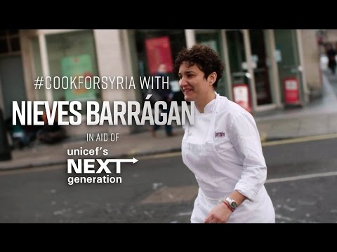 #CookForSyria with Barrafina's Nieves Barragán in aid of Unicef's Next Generation | FOODIEHUB