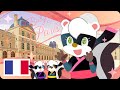 Nin Nin Paris Love Paris Jake Ohama Babyninnin Paris Eiffel Tower Louvre Museum Cartoon