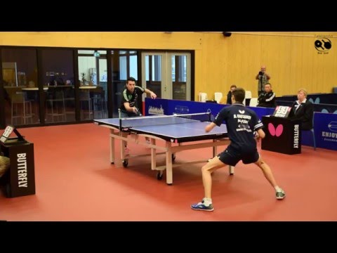 Tabletennis Khatchanov powerfull backhand