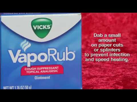 a vaporub használata a fogyáshoz