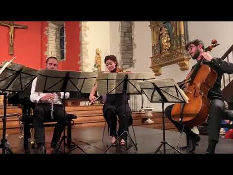 J. Brahms Clarinet Quintet opus 115 in B minor, end of 2nd mvt
