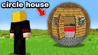 Why I Made His House CIRCLE in Minecraft...