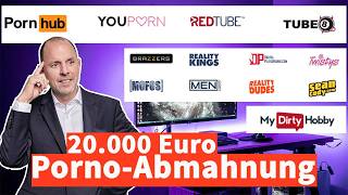 20.000 Euro Filesharing-Abmahnung: Pornhub-Eigentümer Aylo mahnt ab | Anwalt Christian Solmecke