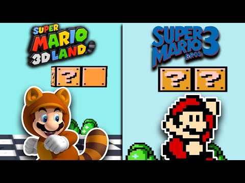 Super Mario Bros. 3 1-1 in Super Mario 3D Land