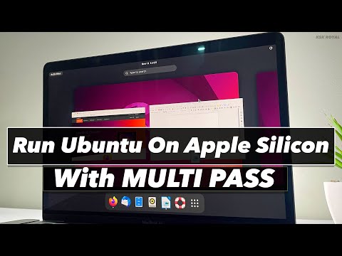 How To Install & RUN Ubuntu W/ GUI On M1 or M2 Mac Using MULTI PASS