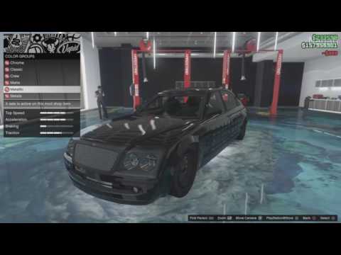 GTA ONLINE - Enus Cognoscenti (Armored) (GTA V DLC) Customization