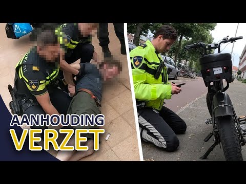 Politie | Aanhouding met verzet | Auto-inbrekers | Fatbike | Politie Utrecht