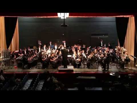 CHS Band '14 Spring Concert - Wind Ensemble - See Rock City - 05-15-14