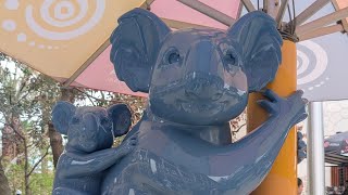 万博予約全滅でも、直ぐ入れる申し訳ない裏技で並んでいる人達の横から、待つこと無しで入れました。説明覧へ。中国、インドネシア、オーストラリア。