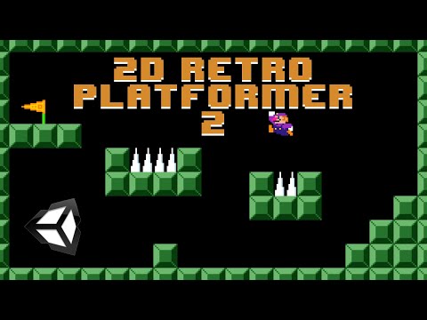 2D Retro Platformer Tutorial - Unity - pt.2 (Movement, physics & collisions)