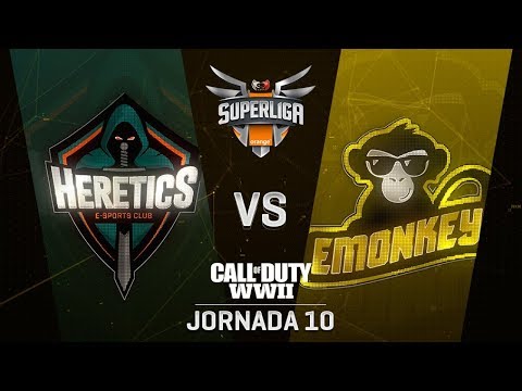 TEAM HERETICS VS EMONKEYZ CLUB  | Superliga Orange COD | (Jornada 10)